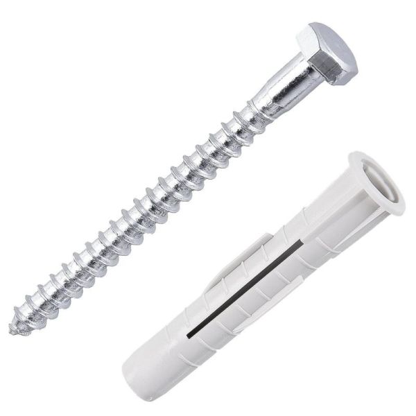 Дюбель универсальный DPU с  шуруп-болтом (глухарь) по дереву